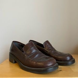 Browns Vintage Brown Chunky Sole Women’s Loafers